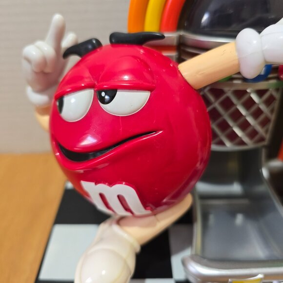 Vintage M&M's Rock 'N Roll Cafe Jukebox Candy Dispenser - Picture 3 of 7